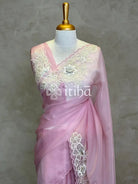 ORGANZA EMBROIDERY SAREE