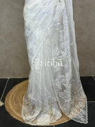 ORGANZA EMBROIDERY SAREE