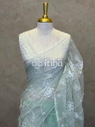 ORGANZA EMBROIDERY SAREE