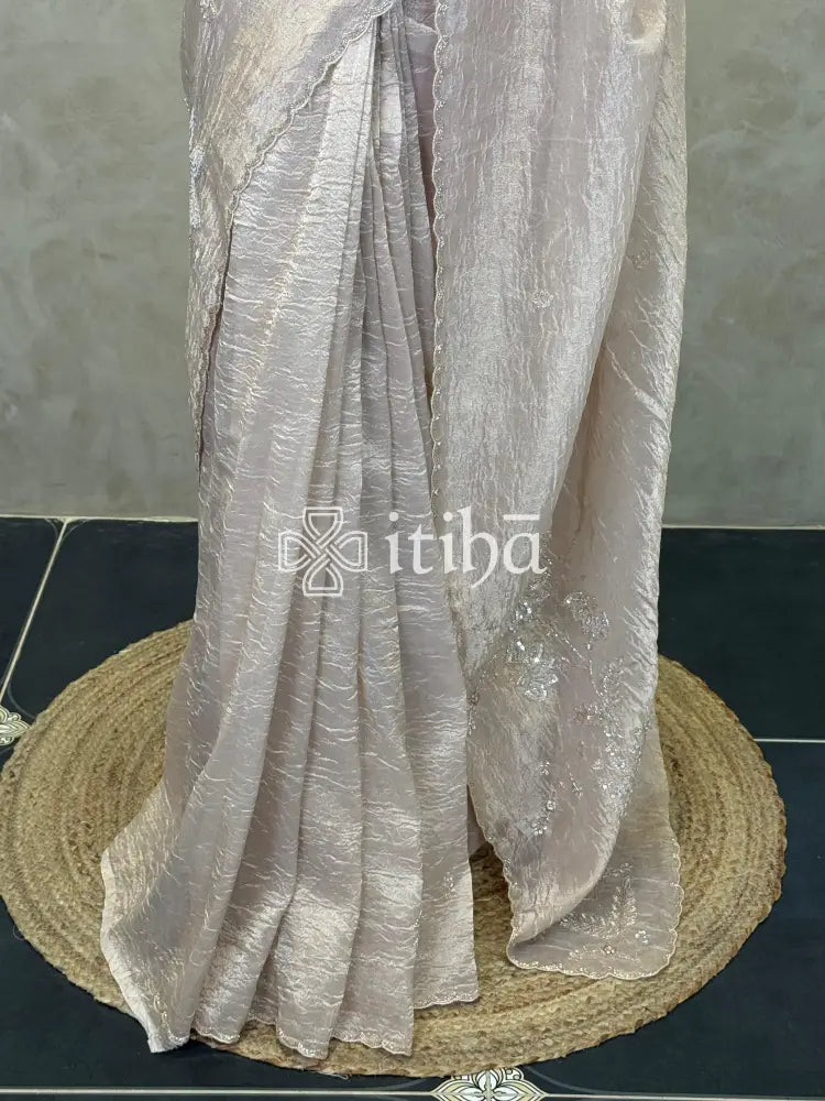 ORGANZA EMBROIDERY SAREE