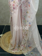 ORGANZA EMBROIDERY SAREE