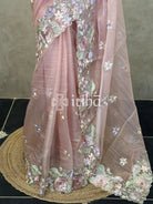 ORGANZA EMBROIDERY SAREE