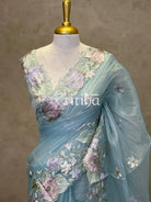 ORGANZA EMBROIDERY SAREE