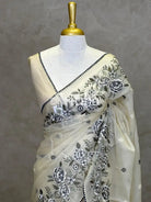 ORGANZA EMBROIDERY SAREE
