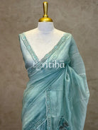 ORGANZA EMBROIDERY SAREE