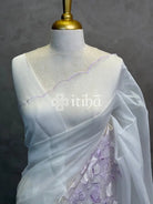 ORGANZA EMBROIDERY SAREE