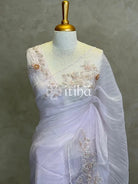 ORGANZA EMBROIDERY SAREE