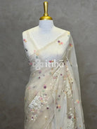 ORGANZA EMBROIDERY SAREE