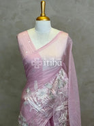 ORGANZA EMBROIDERY SAREE