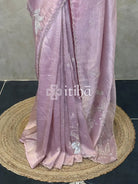 ORGANZA EMBROIDERY SAREE