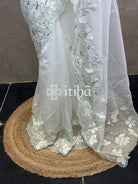 ORGANZA EMBROIDERY SAREE