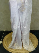 ORGANZA EMBROIDERY SAREE