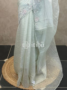 ORGANZA EMBROIDERY SAREE
