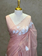 ORGANZA EMBROIDERY SAREE