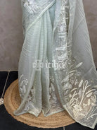ORGANZA EMBROIDERY SAREE