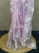 ORGANZA EMBROIDERY SAREE