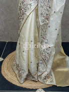 ORGANZA EMBROIDERY SAREE