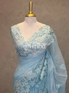 ORGANZA EMBROIDERY SAREE