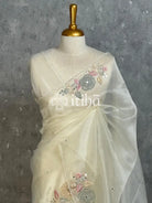 ORGANZA EMBROIDERY SAREE