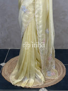 ORGANZA EMBROIDERY SAREE