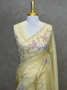 ORGANZA EMBROIDERY SAREE