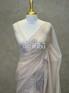 ORGANZA EMBROIDERY SAREE