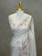ORGANZA EMBROIDERY SAREE