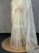 ORGANZA EMBROIDERY SAREE