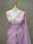 ORGANZA EMBROIDERY SAREE