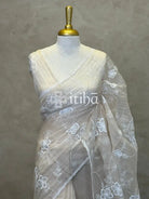 ORGANZA EMBROIDERY SAREE