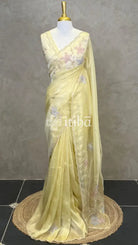 ORGANZA EMBROIDERY SAREE