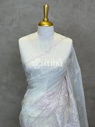 ORGANZA EMBROIDERY SAREE