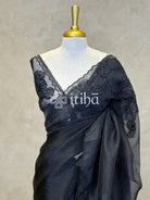 ORGANZA EMBROIDERY SAREE