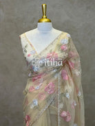 ORGANZA EMBROIDERY SAREE