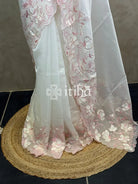 ORGANZA EMBROIDERY SAREE