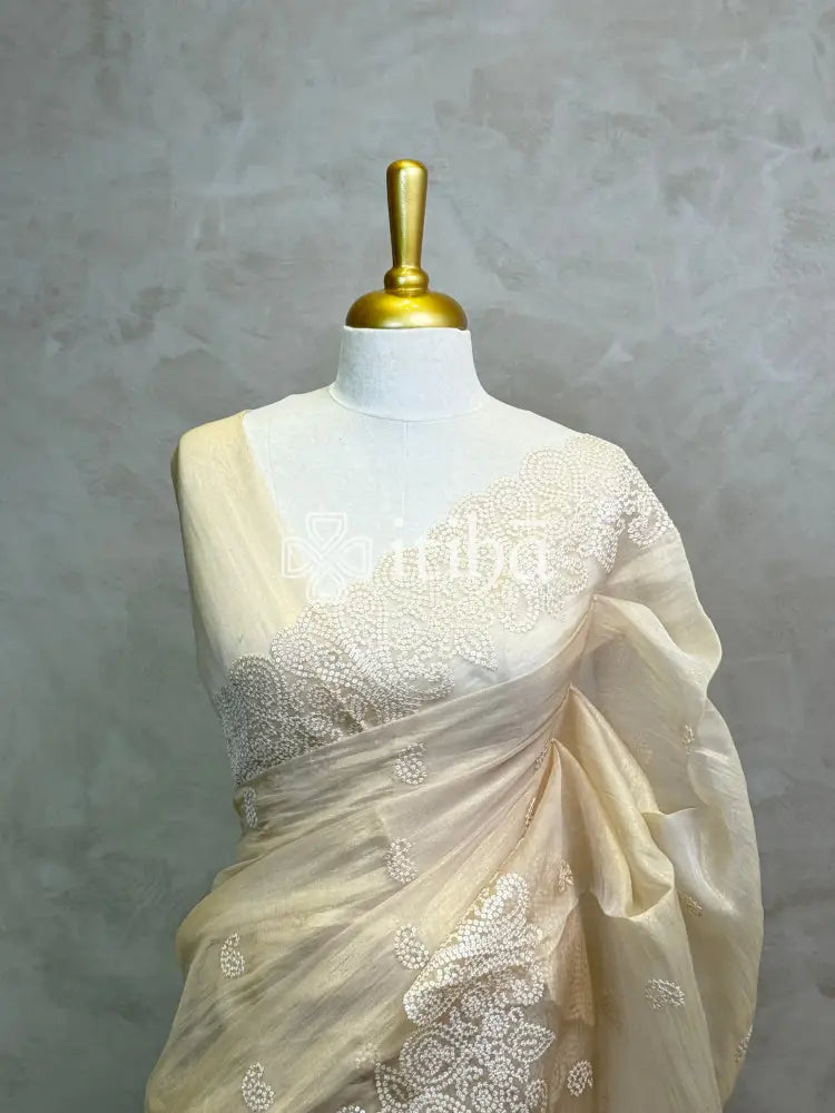 ORGANZA EMBROIDERY SAREE