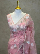 ORGANZA EMBROIDERY SAREE
