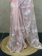 ORGANZA EMBROIDERY SAREE