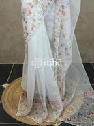 ORGANZA EMBROIDERY SAREE