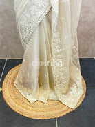 ORGANZA EMBROIDERY SAREE