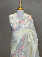 ORGANZA EMBROIDERY SAREE