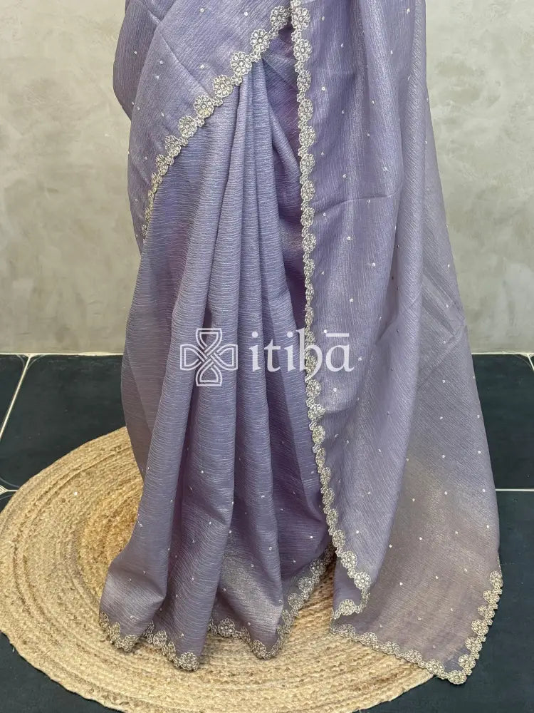 ORGANZA EMBROIDERY SAREE