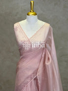 ORGANZA HAND EMBROIDERY DESIGNER SAREE