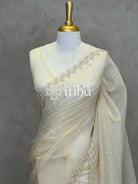 ORGANZA HAND EMBROIDERY DESIGNER SAREE