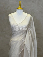 ORGANZA HAND EMBROIDERY DESIGNER SAREE