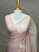 ORGANZA HAND EMBROIDERY DESIGNER SAREE