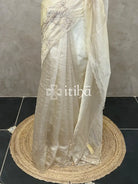 ORGANZA HAND EMBROIDERY SAREE