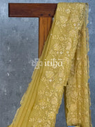 ORGANZA HAND EMBROIDERY SAREE