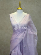 ORGANZA HAND EMBROIDERY SAREE
