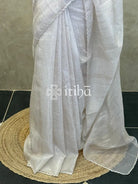 ORGANZA HAND EMBROIDERY SAREE